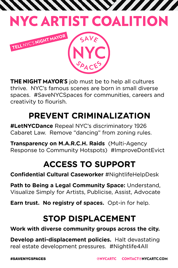 Apply to be NYC's First Nightlife Mayor